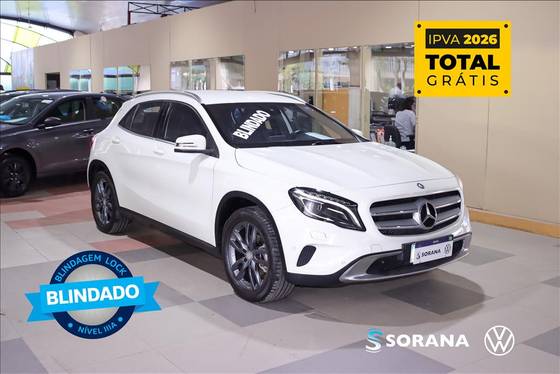 MERCEDES-BENZ GLA 200 1.6 CGI ADVANCE 16V TURBO GASOLINA 4P AUTOMÁTICO